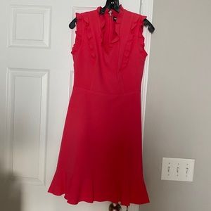 Karl Lagerfeld Ruffle Neck Dress